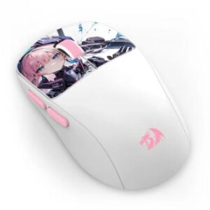 REDRAGON KLYMOOR PRO WHITE-PINK MOUSE M817AK-PRO-STD